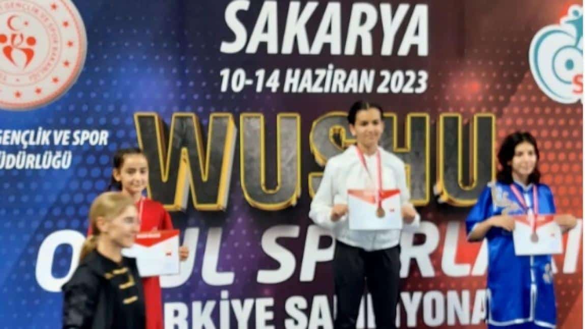Wushu Okul Sporları Türkiye Şampiyonası'nda Derecemiz Var